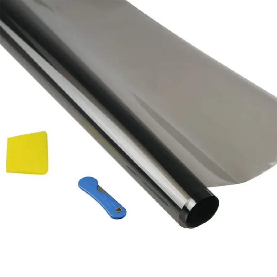 300x50cm Car Fumee Window Tint Film Roll Sun Protection - 25% 300x50 β photo 5