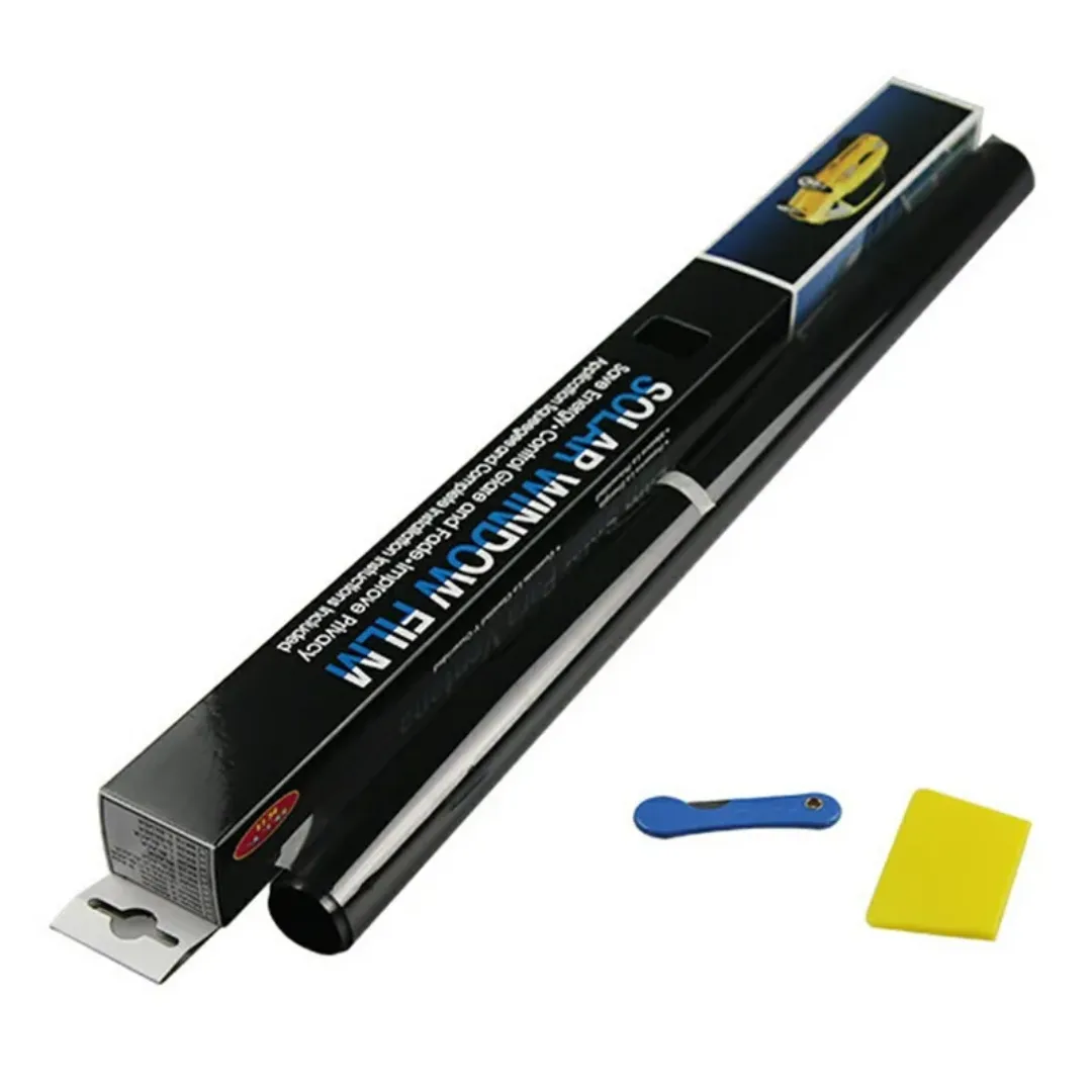 300x50cm Car Fumee Window Tint Film Roll Sun Protection - 25% 300x50