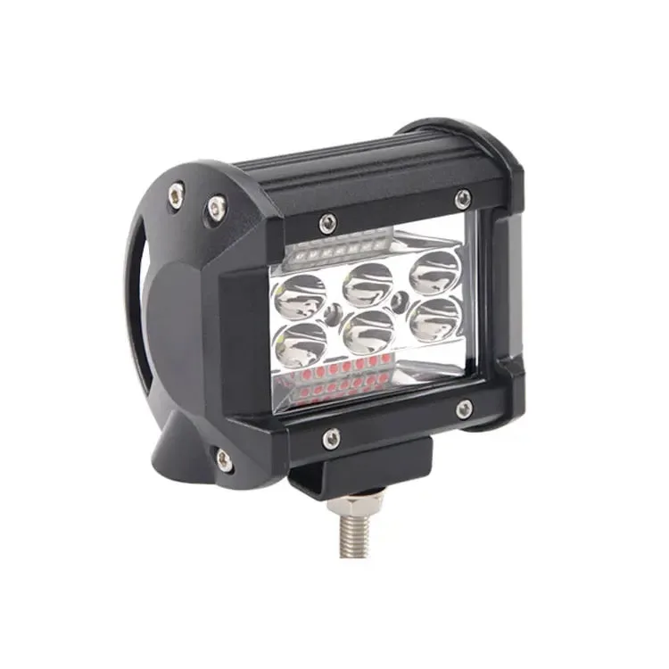 84W Led Police Flash Light 24V With 3 Colors - White Led β photo 7