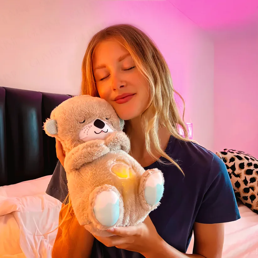 Cuddle Breathing Teddy Bear - Grey β photo 3