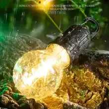 Portable Camping Lamp 600mAh LED with Hanging Portable Lighting Type C Charging Waterproof - T02 — photo 5
