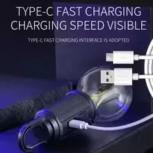 Portable Camping Lamp 600mAh LED with Hanging Portable Lighting Type C Charging Waterproof - T02 — photo 7