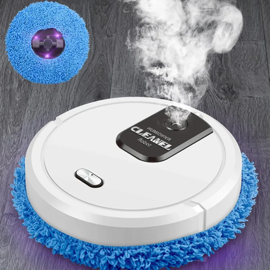 Robot Vacuum and Mop,Intelligent Sweeping Robot Automatic Floor - White — photo 3