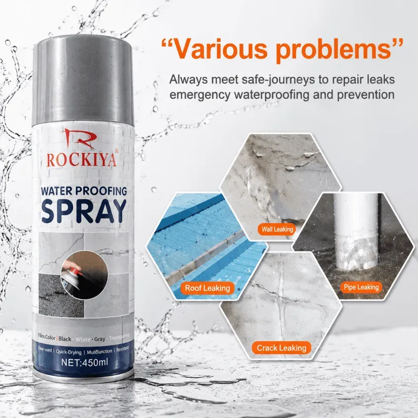Water Proofing Spray Sealant 450ml - Black β photo 3
