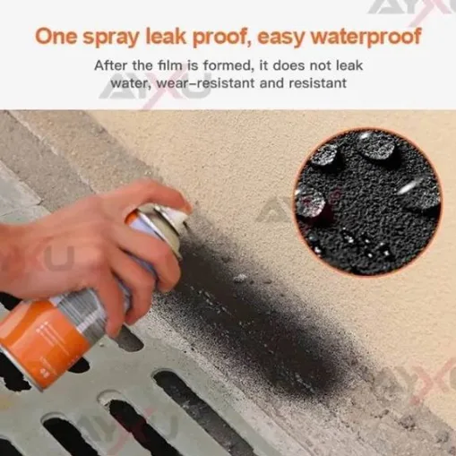 Water Proofing Spray Sealant 450ml - Black — photo 4