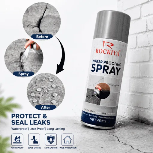 Water Proofing Spray Sealant 450ml - Black