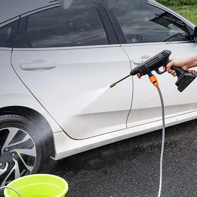 48V Portable Electric Car Water Pressure Washer Power Washer - x1 Battery 48V — photo 5