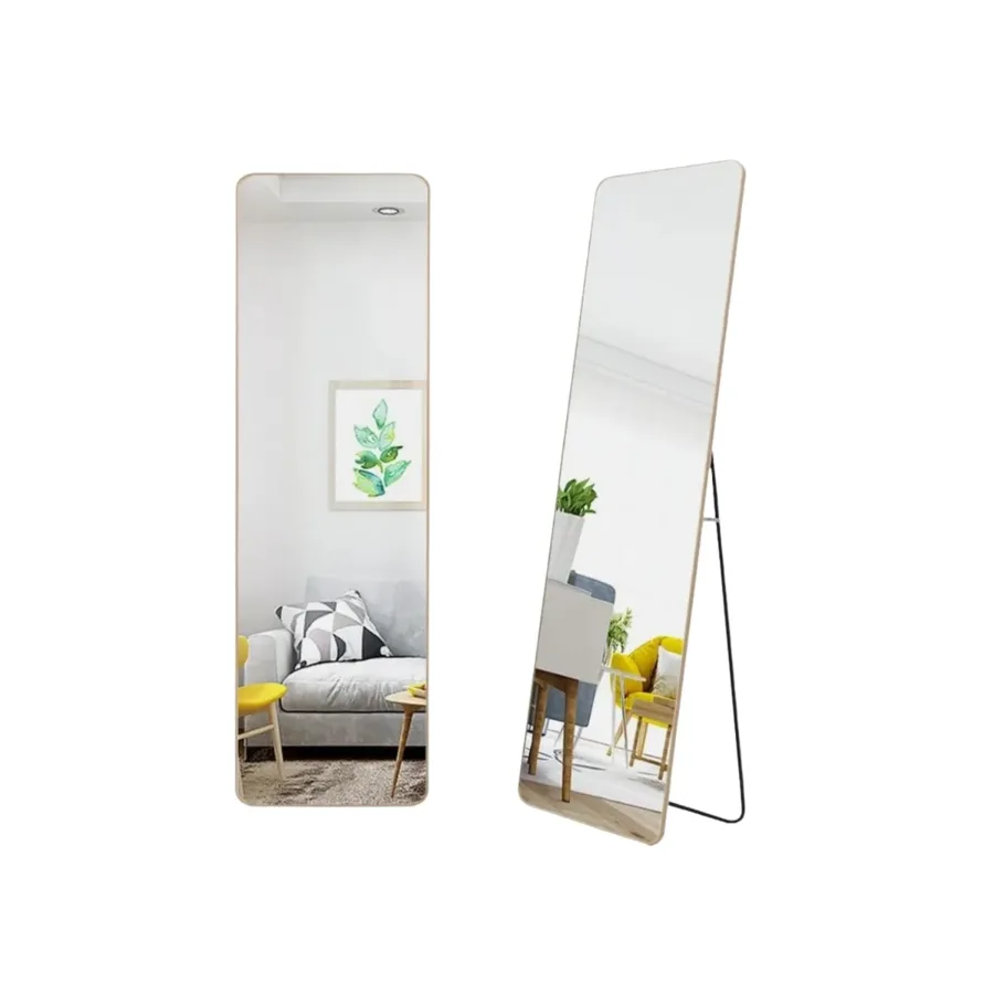 Mirror Standing Hanging Leaning Wall Bedroom - K-190-black β photo 4