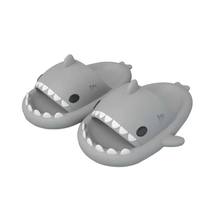 Unisex Shark Slippers, Suitable For Adults And Children - Black 42/43