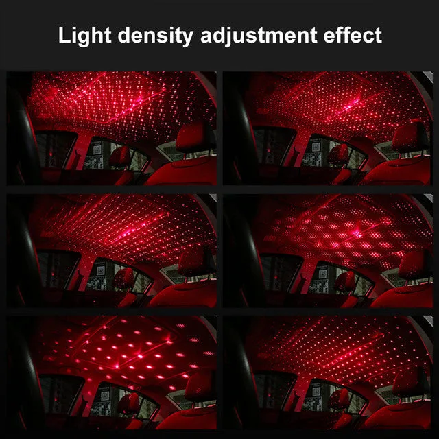 Car Roof Laser Star USB Light - Red Laser β photo 3