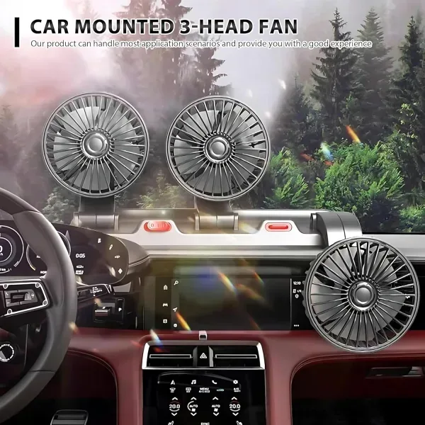 Car Cooling Fan Head for cars Wind Air Circulation Fan - 1 Fan head β photo 4