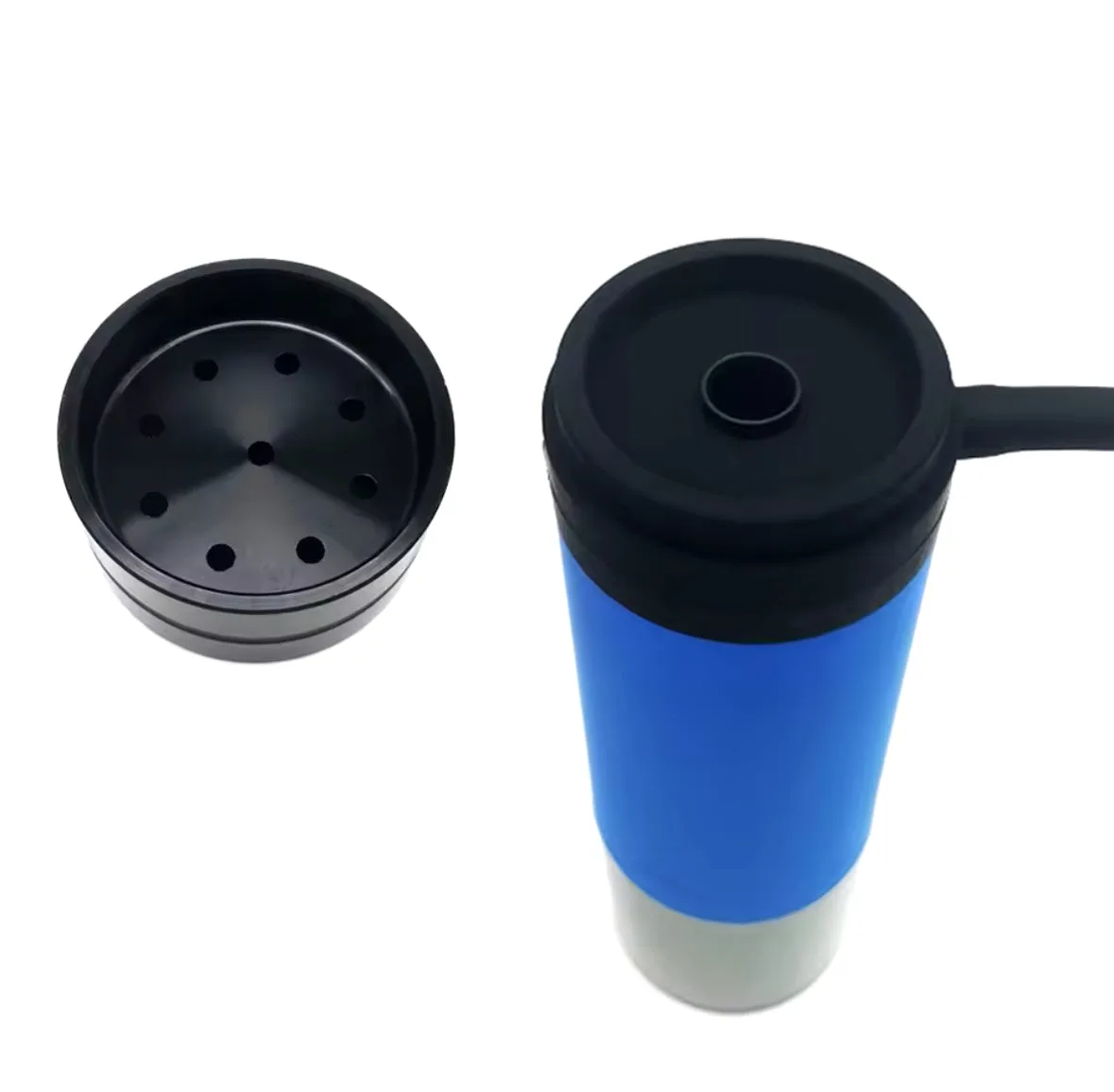 Portable Car Hookah Small Shisha - Black — photo 6