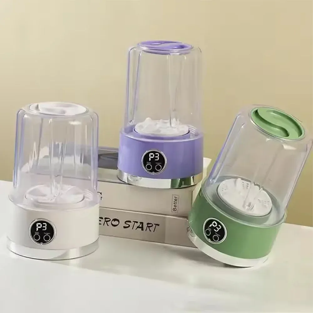1L Small Washing Machine Rechargeable Washer - Green β photo 5