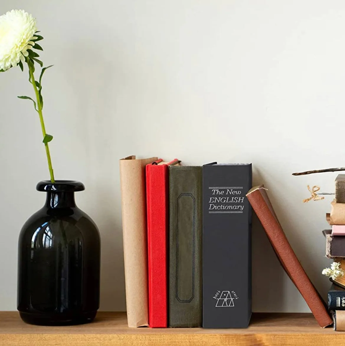 Dictionary Book Hidden Money Box - Navy blue Small — photo 7