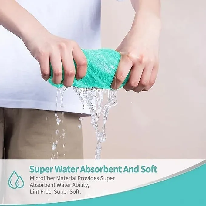 20 Pcs Microfiber Towel Reusable Magic Cleaning Cloth, Washable Multi-Use Cleaning Wipes - 1 Pcs — photo 4