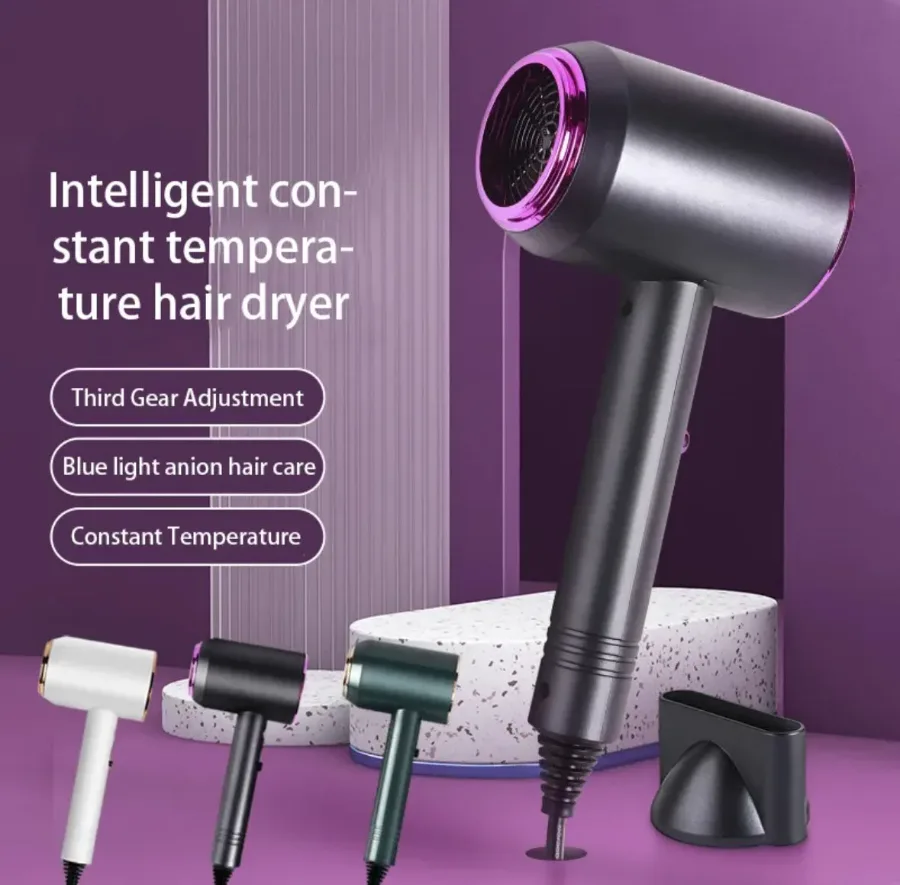 Hair Dryer Blower For Hair hammor shaped - Green — photo 5