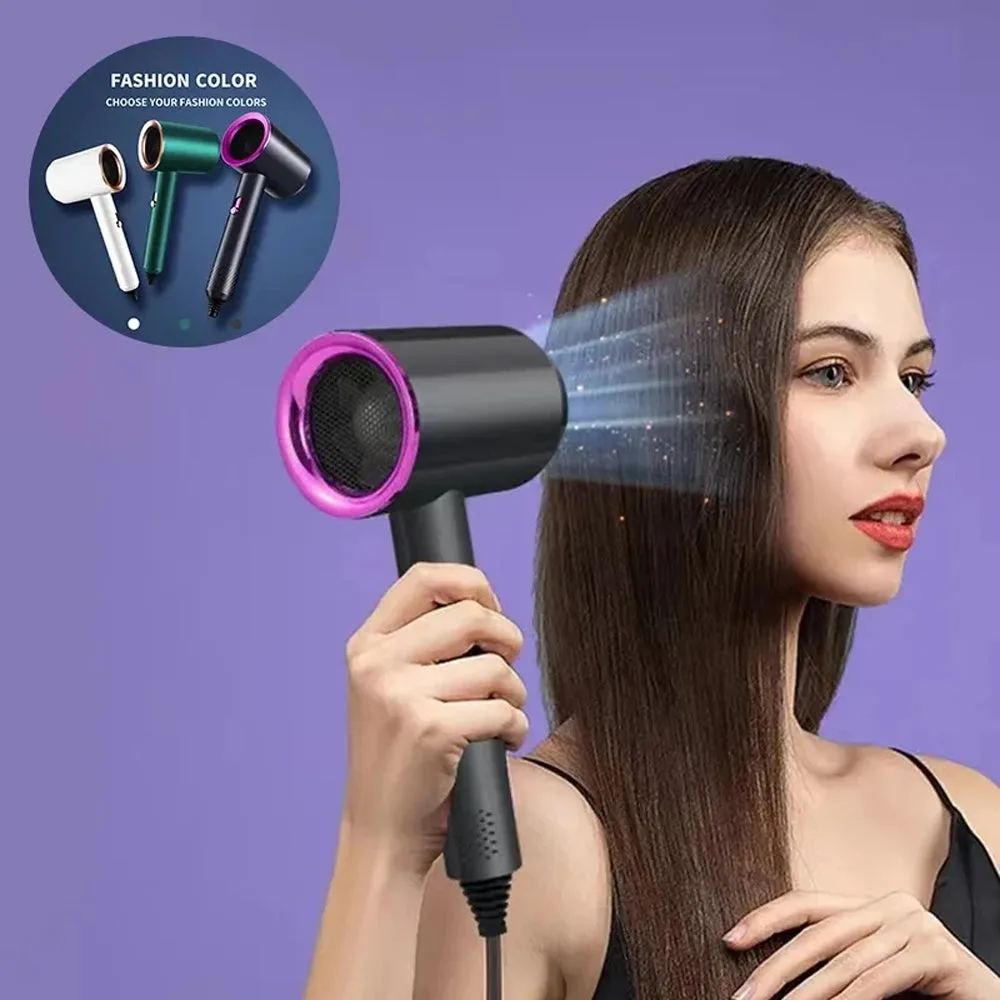 Hair Dryer Blower For Hair hammor shaped - Green