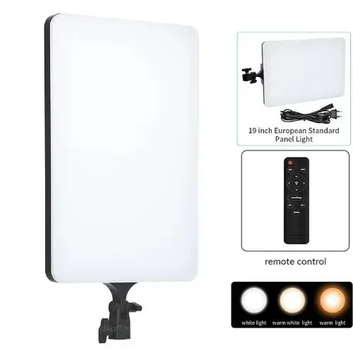Square Ring Light Panel Photo Shoot LED with 2.1 Meter Tripod - PL-26 — photo 3