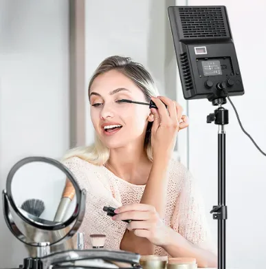 Square Ring Light Panel Photo Shoot LED with 2.1 Meter Tripod - PL-26 β photo 6