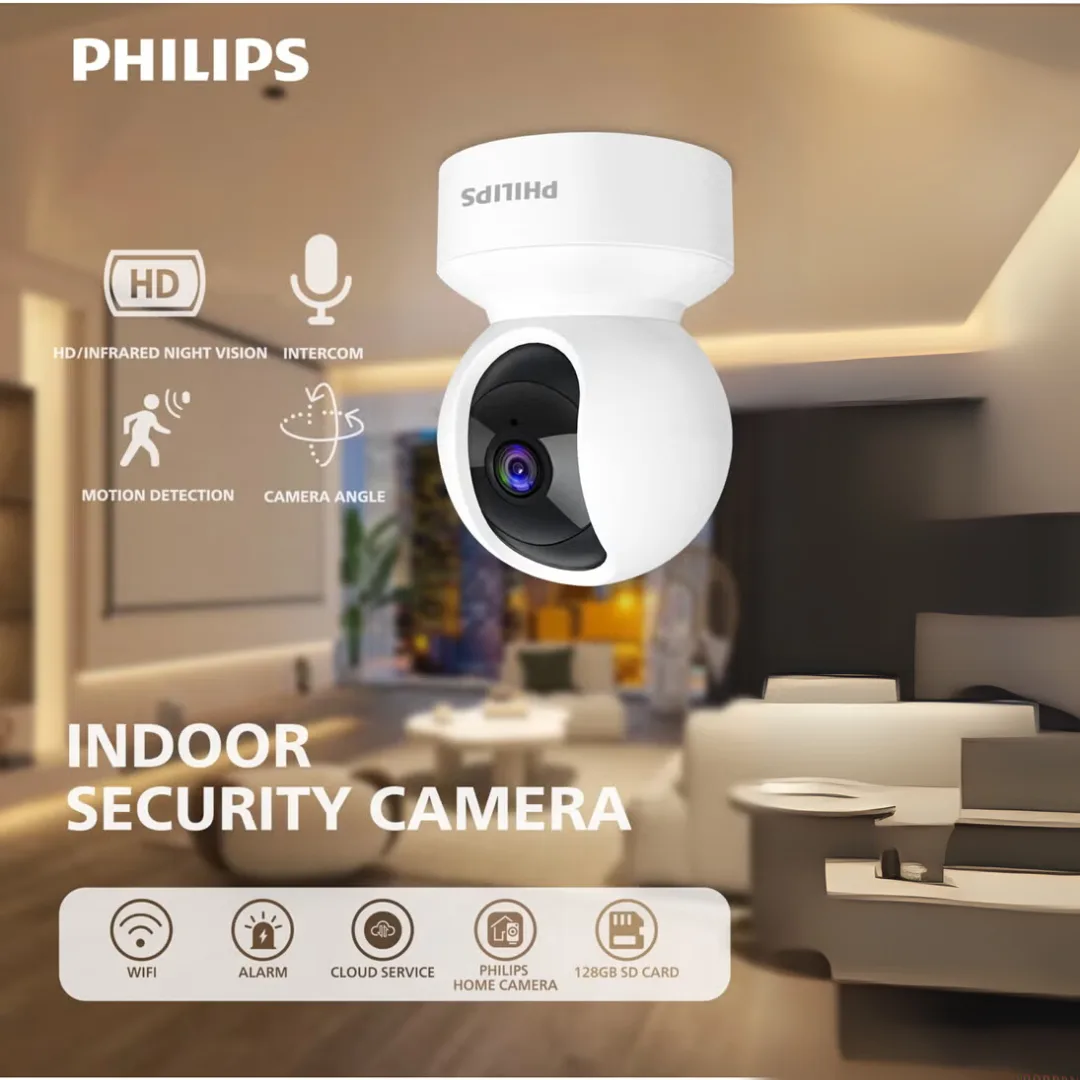 Philips 1080p Wi-Fi Home Security Camera - One Lens — photo 2