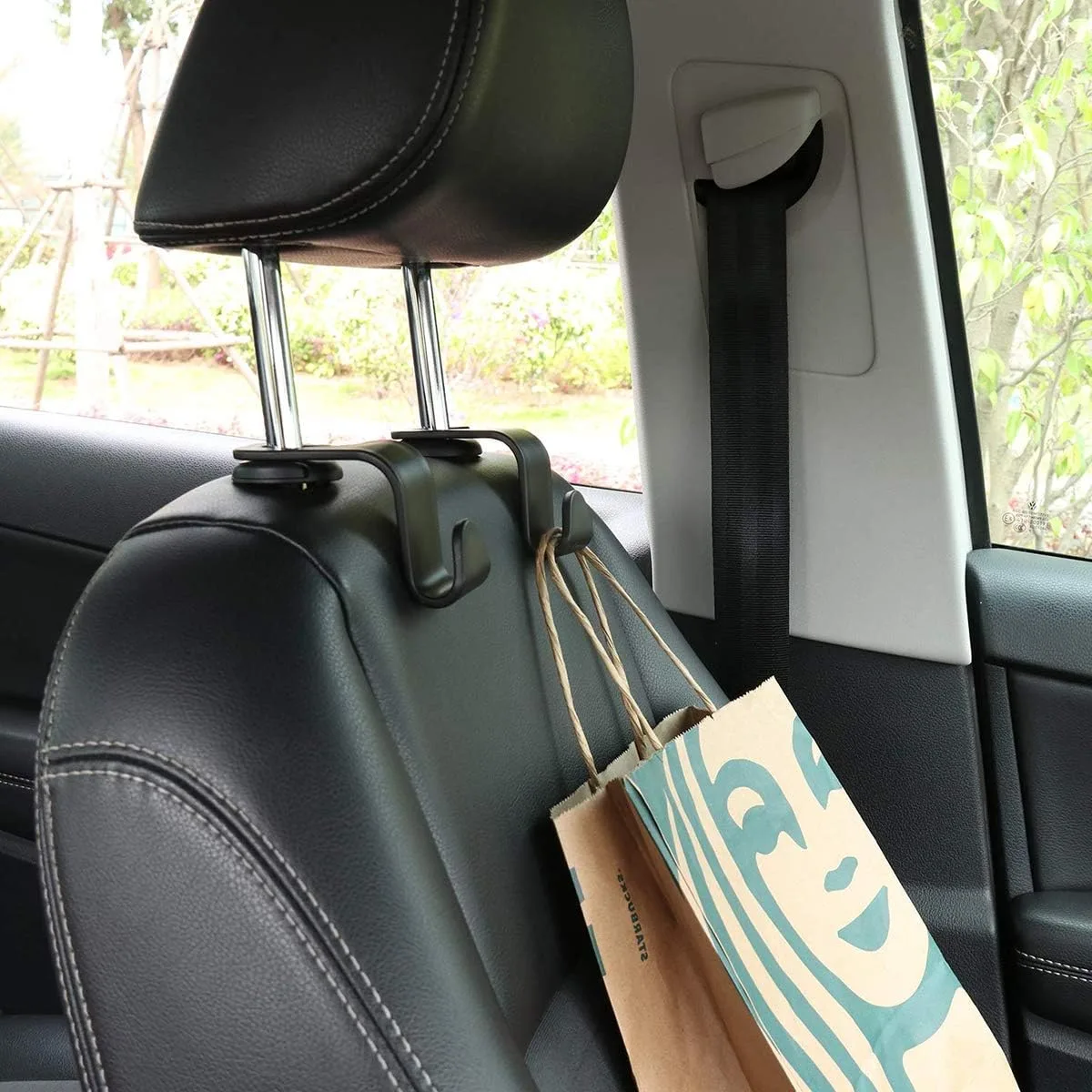 Car Seat Headrest Hooks Hanger 1PCS - 1 pcs β photo 3