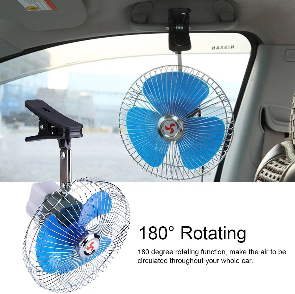 Mini Clip Rotating Fan 12V - 8 inch β photo 2