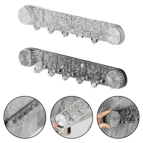 Suction Cup Hook Rack - 1 Piece — photo 2