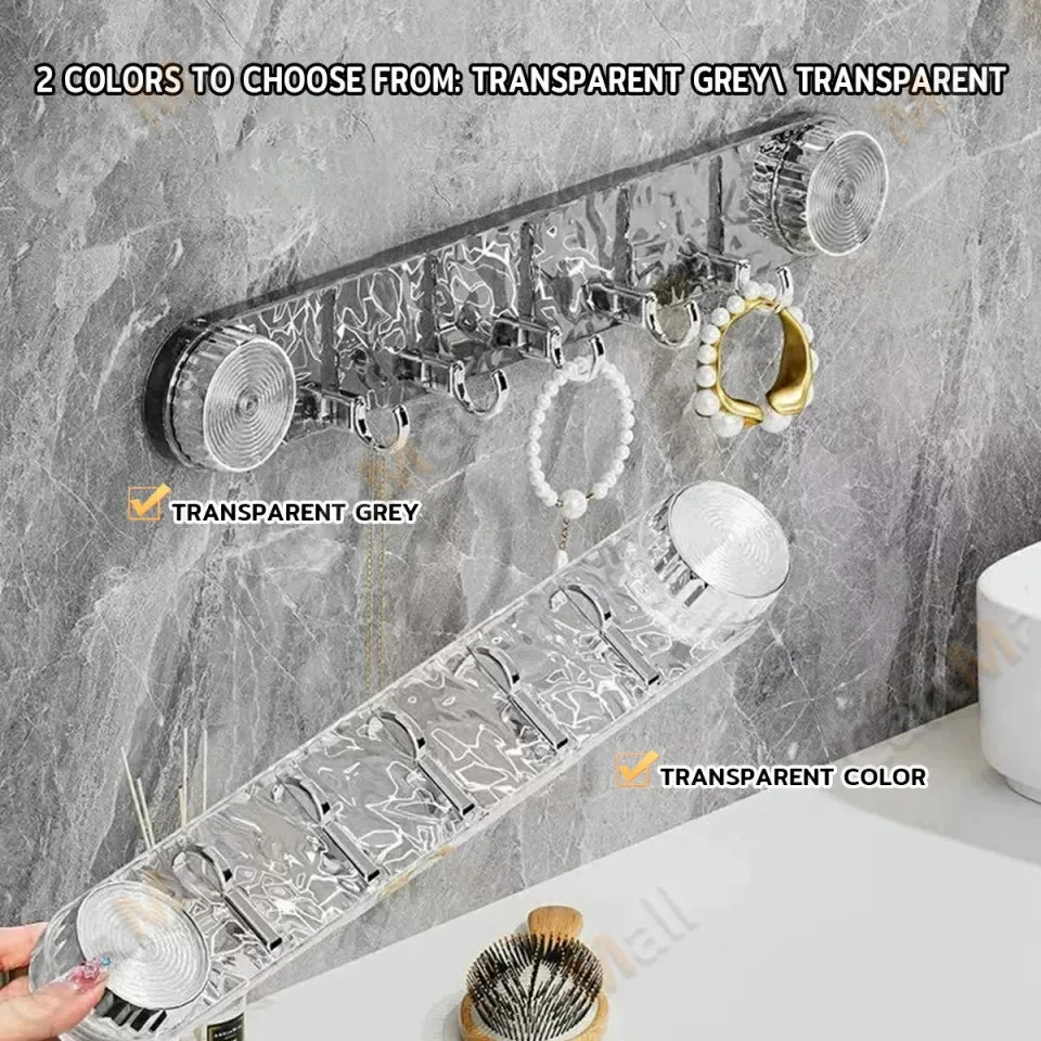 Suction Cup Hook Rack - 1 Piece — photo 3