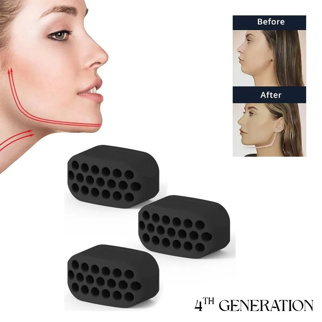 3 Pcs Jawline Exerciser BPA FREE - 4TH GENERATION β photo 6