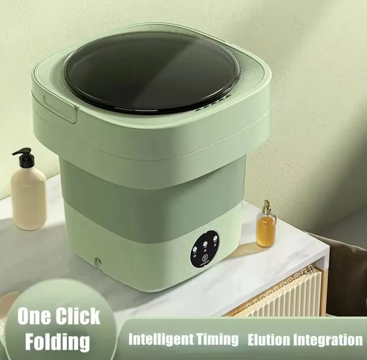 Folding Washing Machine - Blue / 1