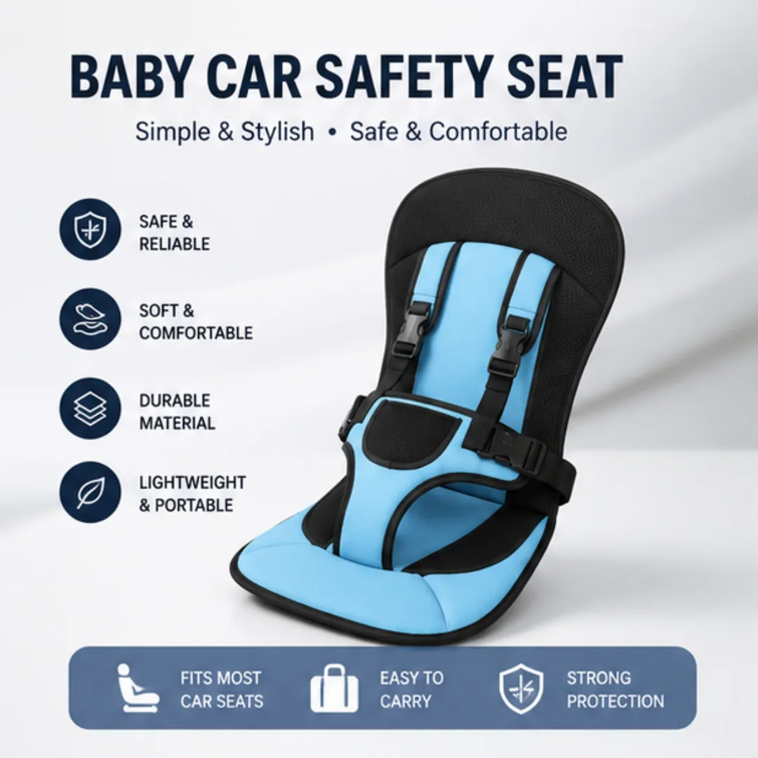 Baby Car Protection Cushion Seat Child - Blue — photo 2