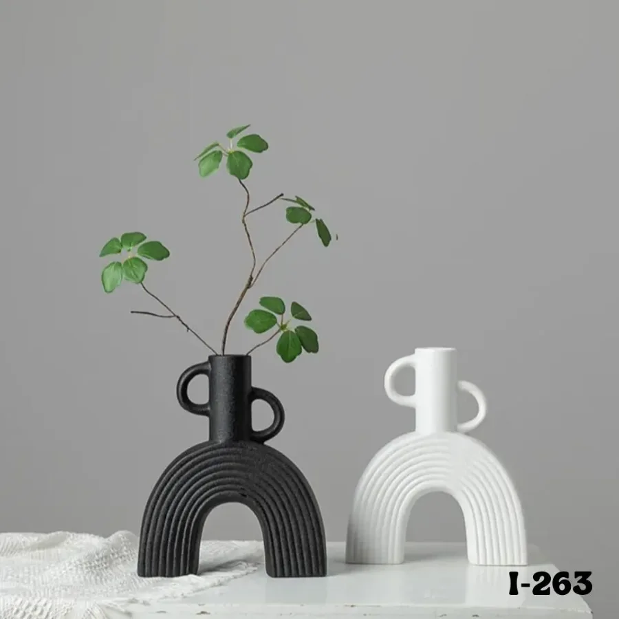 Universal Ceramic Vase – Modern Minimalist Home Decor - i-264 — photo 7