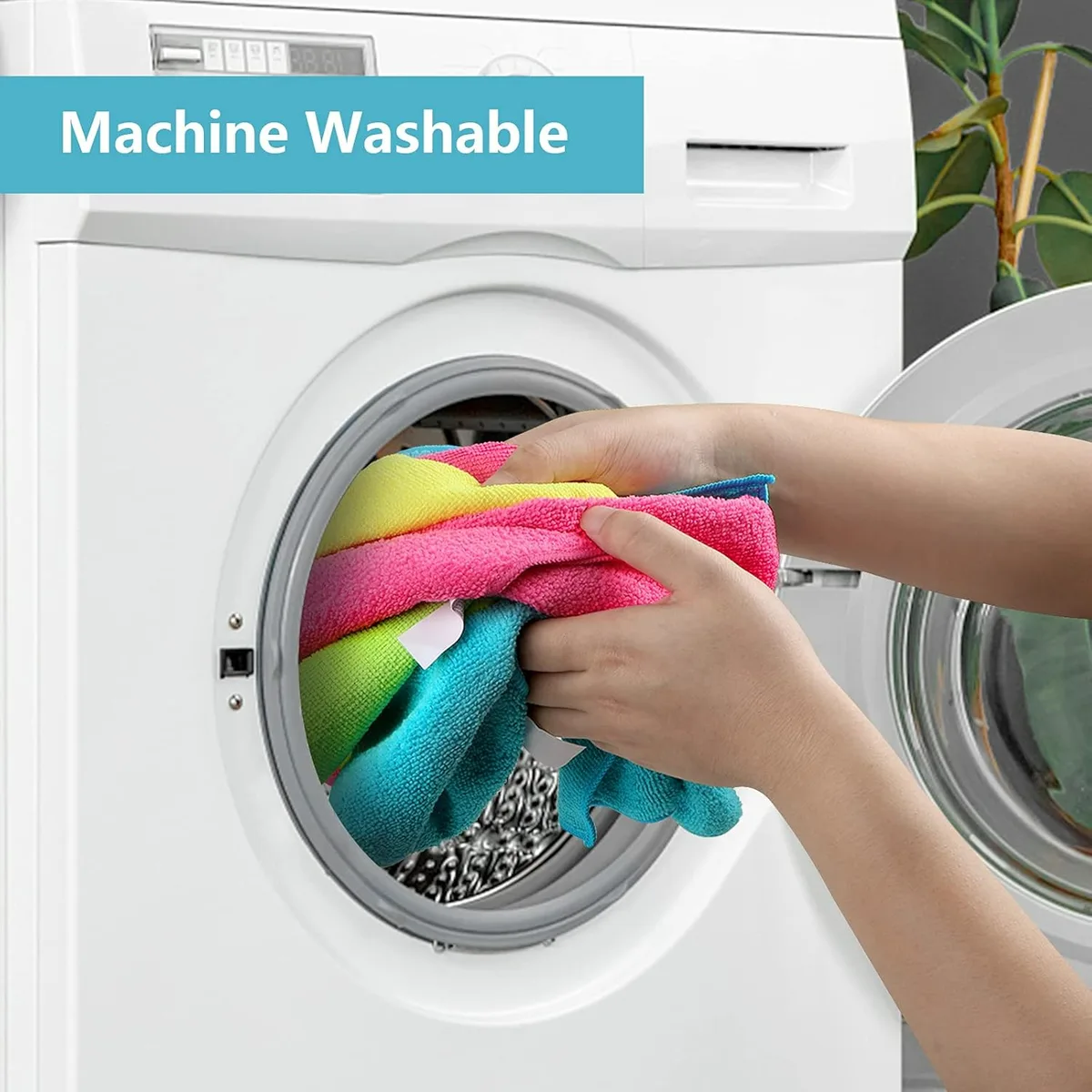 Microfiber Towels For Cleaning And Drying - Yellow β photo 2