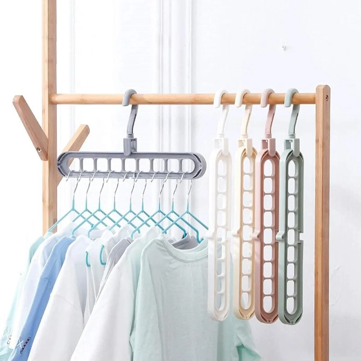 Space Saving Hangers Magic Clothes Hangers - Grey β photo 4