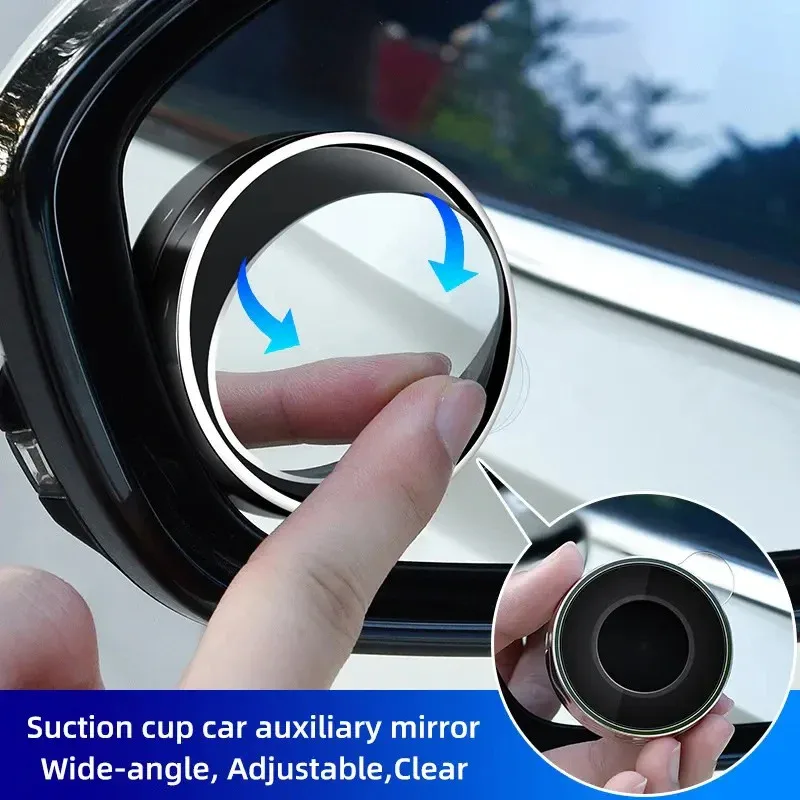 Blind Spot Driving Mirrors 5.8cm - White β photo 3