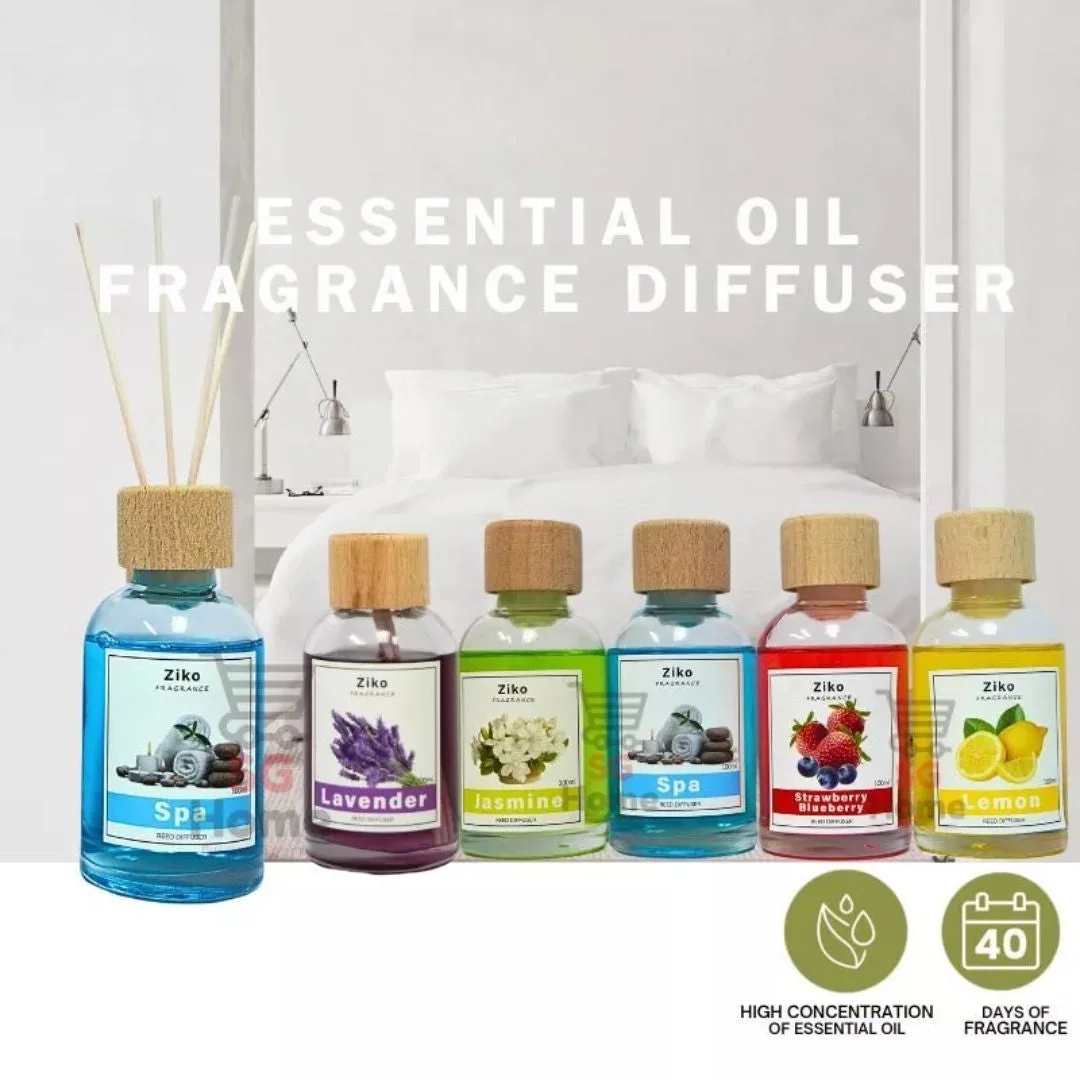 Essential Oil Reed Diffuser | Fragrances Air Fresheners - Sandalwood