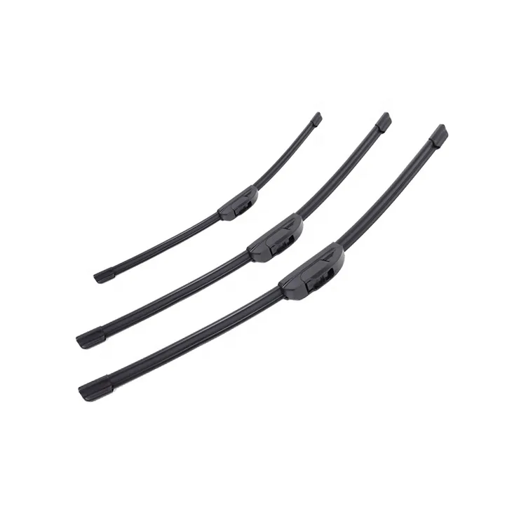 2 Pcs Car Silicone Wiper Blades Long-Lasting All Season Beam - 24 inch 600 mm β photo 3