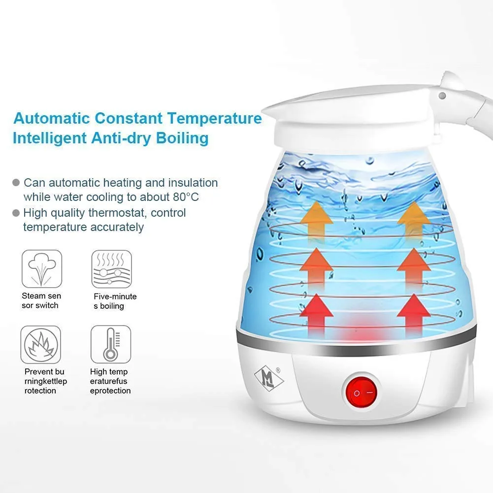Foldable Travel Kettle - Green β photo 3
