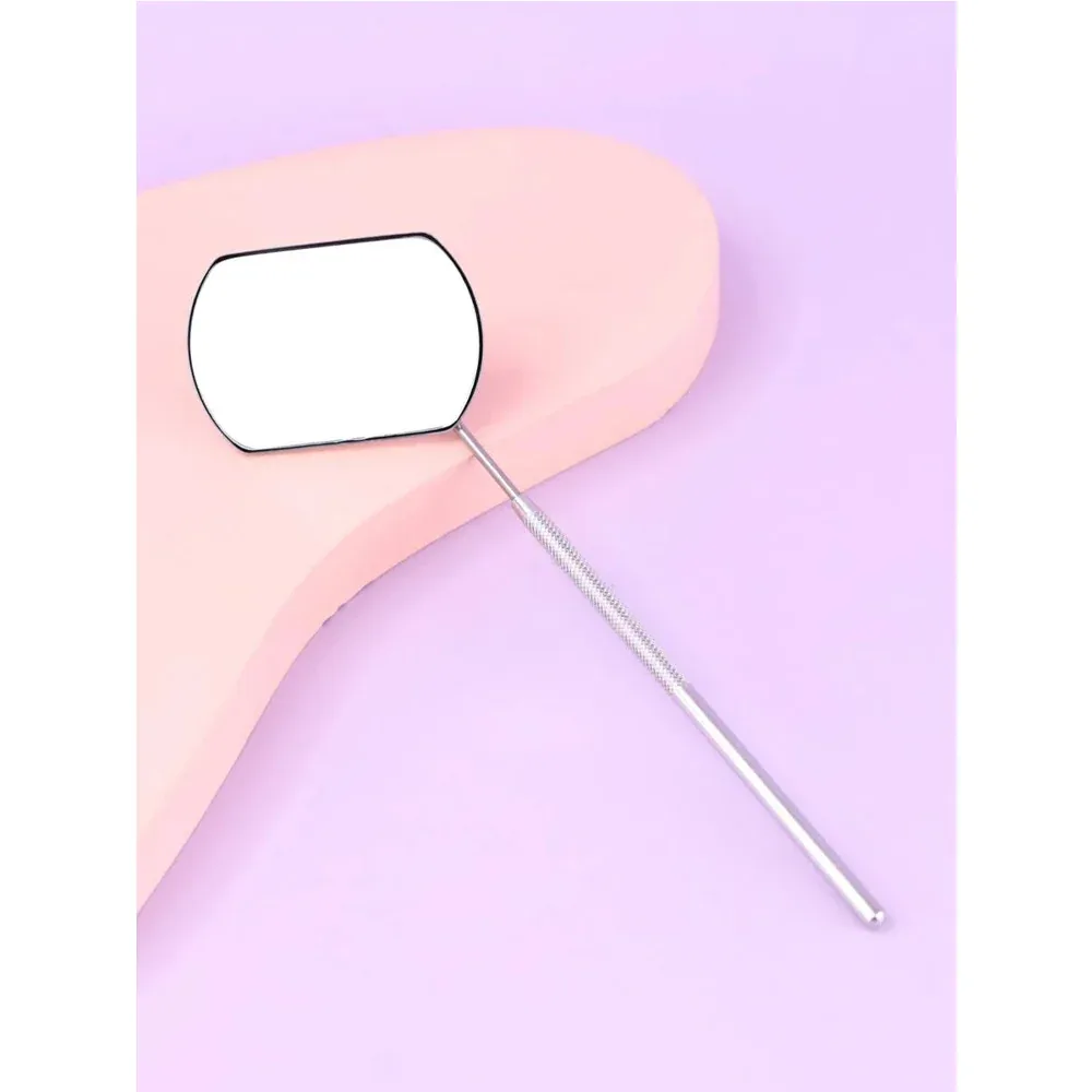 Stainless Steel Eyelash Mirrors - silver β photo 2