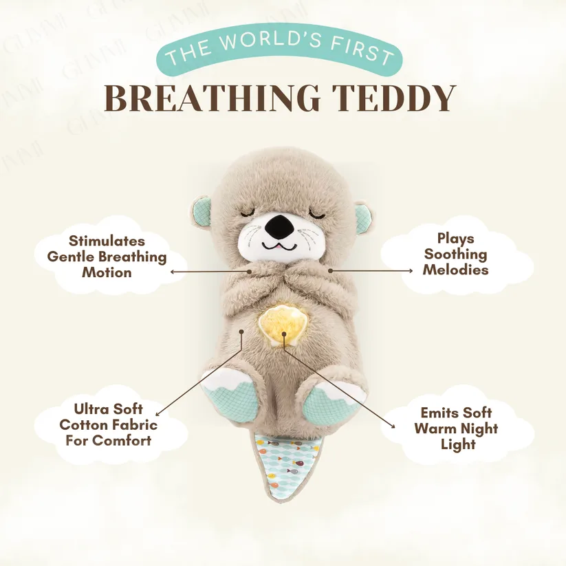 Cuddle Breathing Teddy Bear - Brown — photo 4