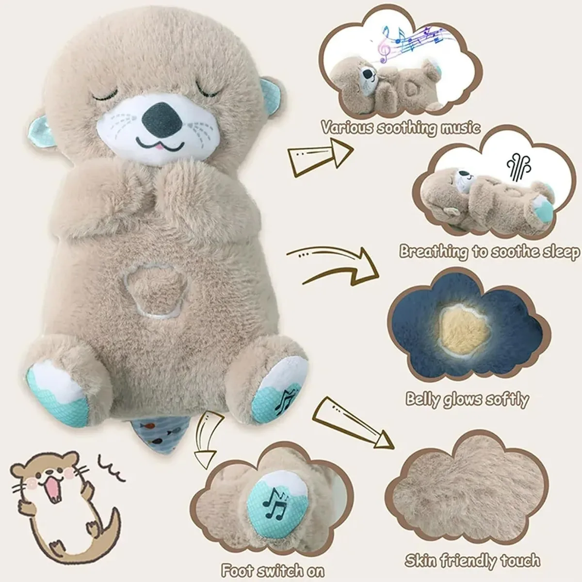 Cuddle Breathing Teddy Bear - Stitch — photo 5