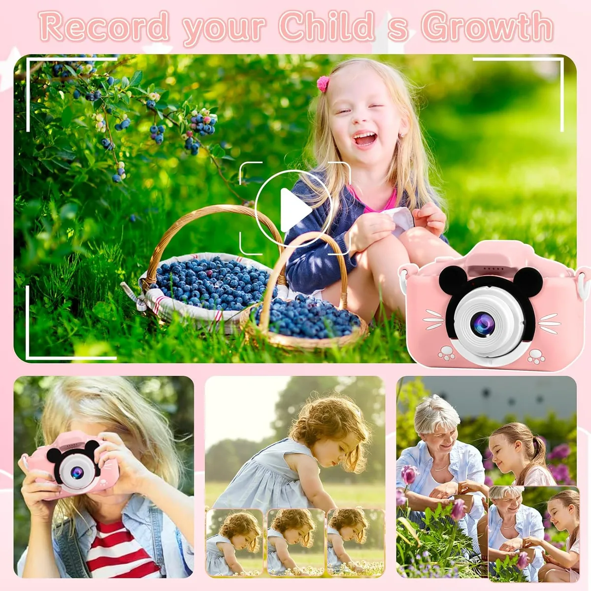 Kids Digital Camera - Pink Unicorn — photo 3