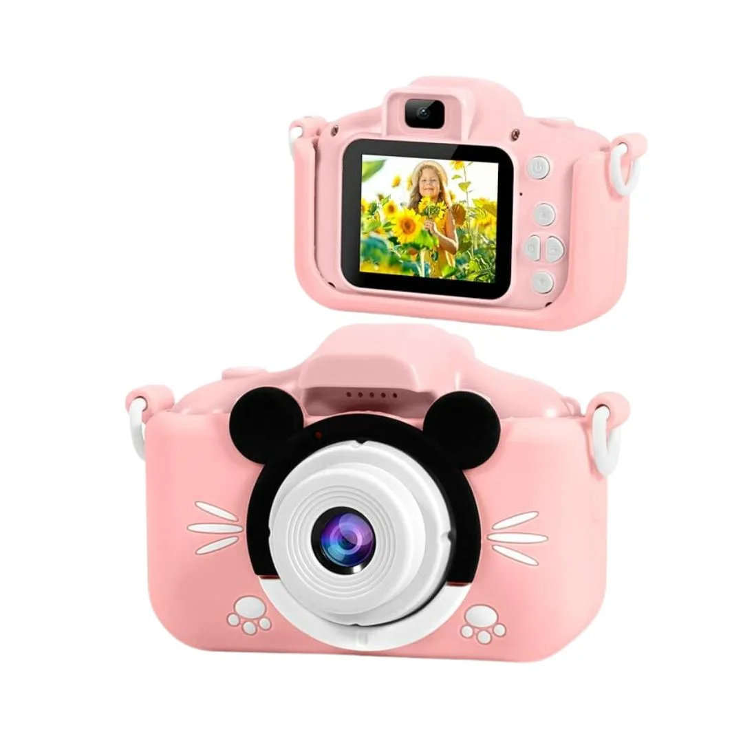 Kids Digital Camera - Pink Rabbit