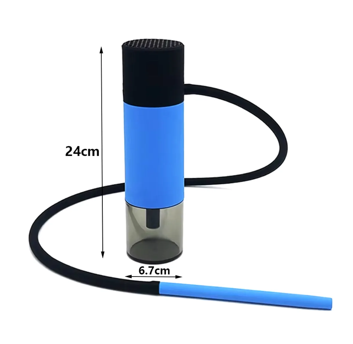 Portable Car Hookah Small Shisha - Pink β photo 5