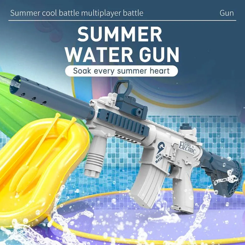 Electric Assault Water Gun - Blue