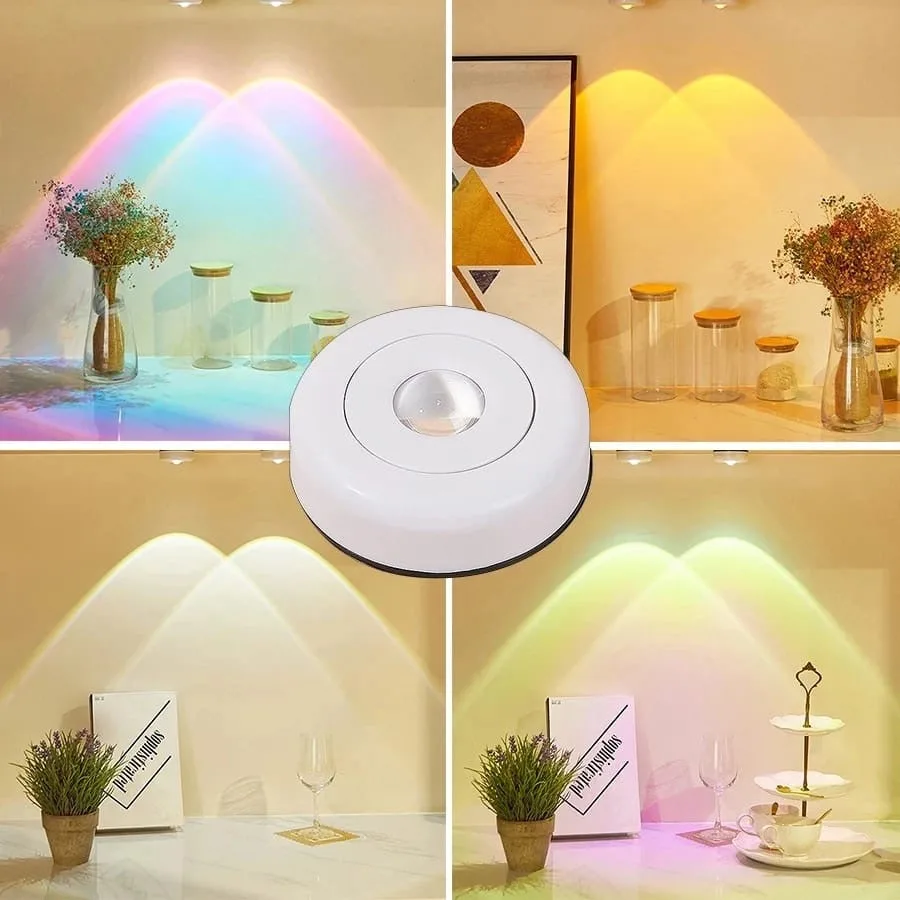 Sphere Lights Bedroom Decor Lights Touch Sunset Lamp - Rainbow light β photo 3