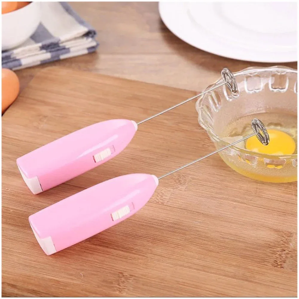 Handheld Electric Coffee Mixer Stirrer Milk Frother - Black β photo 5