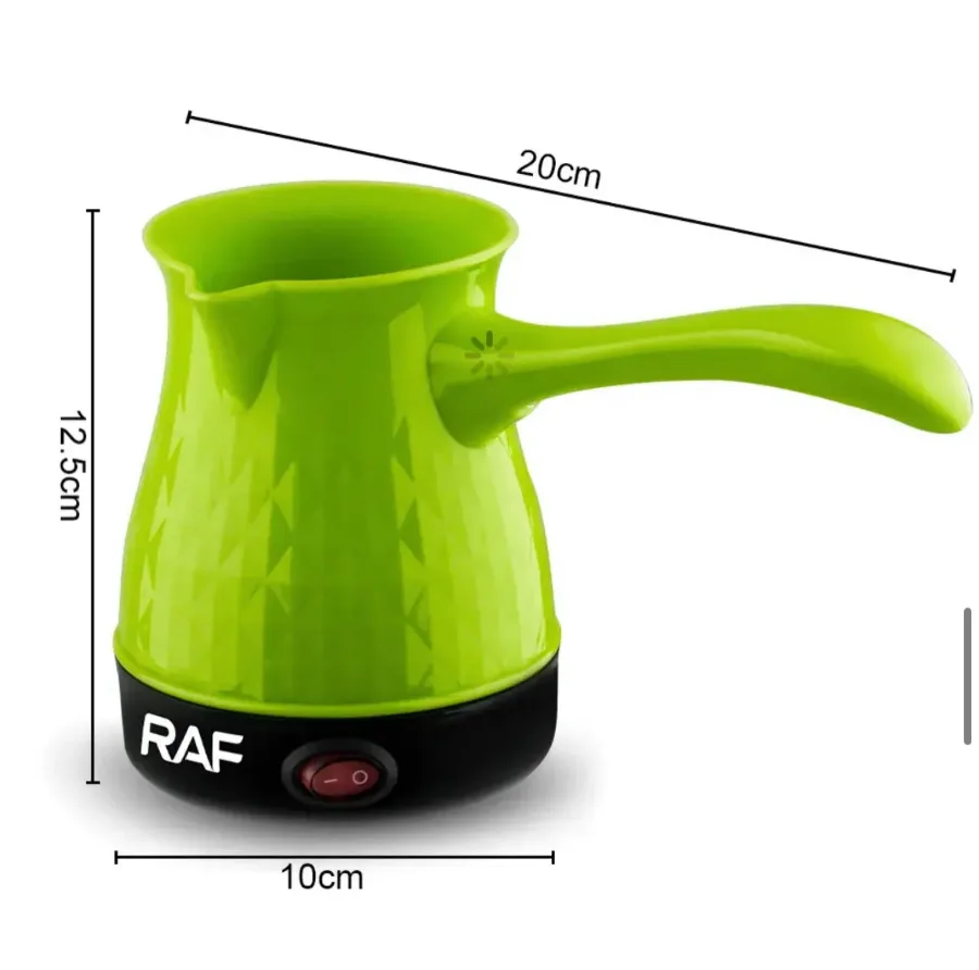 Raf Electric Coffee Pot Maker Kettle R126 Turkish Coffee - White β photo 6