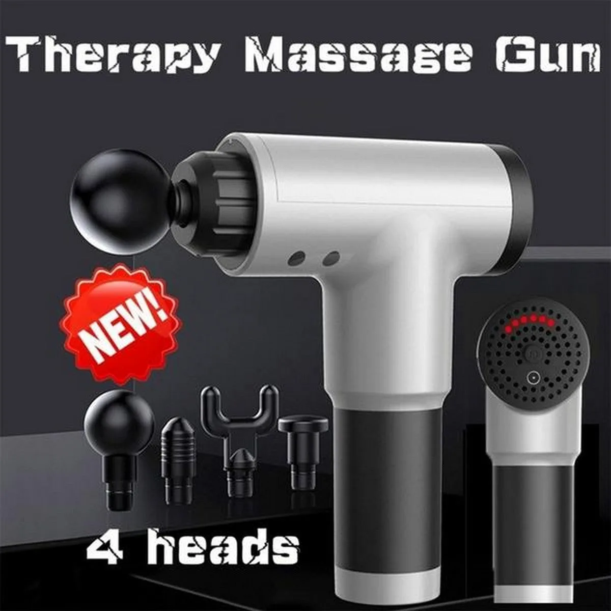 6 Levels Massage Gun - Blue — photo 2
