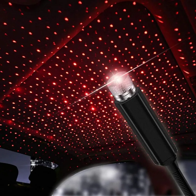 Car Roof Laser Star USB Light - Purple Laser — photo 4